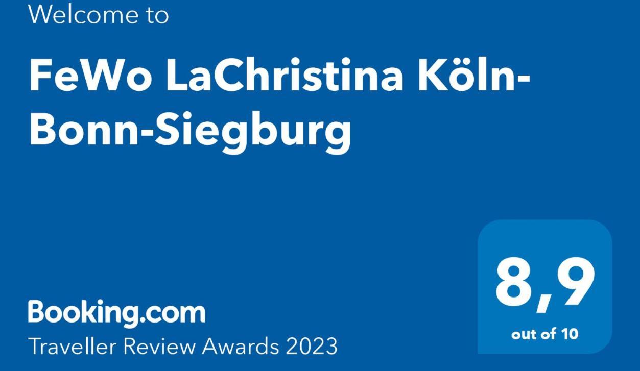 Fewo Lachristina Koeln-Bonn-Siegburg Troisdorf Exterior photo